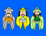 Desenho Os Reis Magos 4 pintado por emerson
