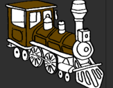 Desenho Comboio pintado por guilherme