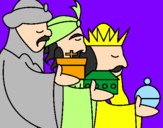 Desenho Os Reis Magos 3 pintado por emerson