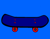 Desenho Skate II pintado por gabriel
