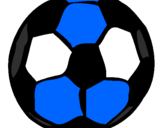 Desenho Bola de futebol pintado por gremio campeao