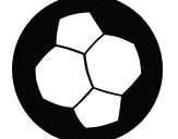 Desenho Bola de futebol II pintado por vfgf