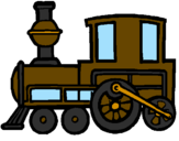 Desenho Comboio pintado por robson
