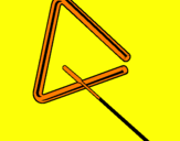 Desenho Triângulo pintado por luiz verde