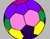 Desenho Bola de futebol II pintado por RAFINHA MARTA