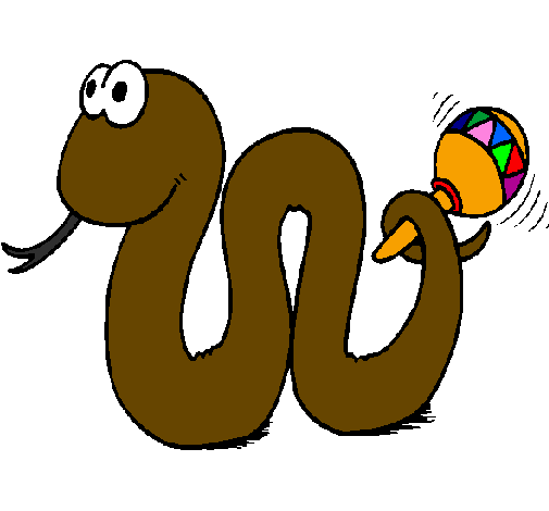 Desenho de Serpente pintado e colorido por Usuário não registrado o dia 02  de Abril do 2011