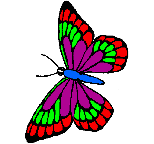 Desenho de Borboleta pintado e colorido por Usuário não registrado o dia 03  de Fevereiro do 2010