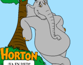 Desenho Horton pintado por gabriel