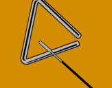 Desenho Triângulo pintado por idrow