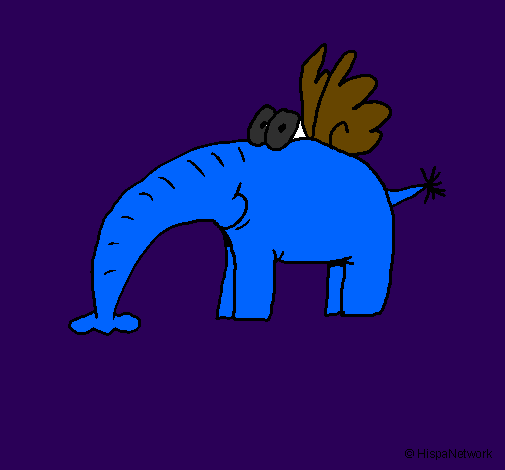 Elefante com asas