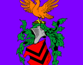 Desenho Escudo de armas e águia pintado por  La Fenix