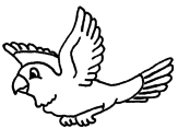 Desenho Periquito pintado por ghvgc