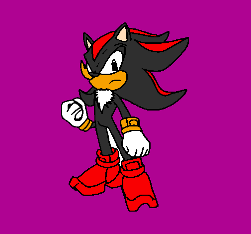Desenho de Sonic pintado e colorido por Usuário não registrado o dia 12 de  Junho do 2011