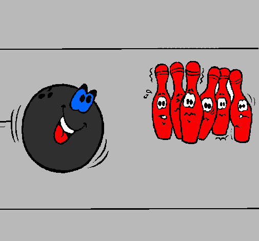 Desenho Bola de bowling pintado por SCHIRLE