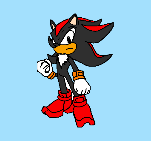 Desenho de Sonic pintado e colorido por Usuário não registrado o dia 12 de  Junho do 2011