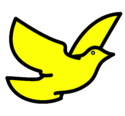 Desenho Pomba da paz pintado por pomba