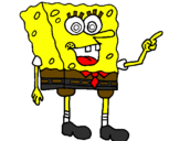 Desenho SpongeBob pintado por luis