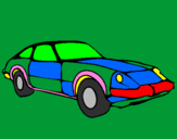 Desenho Carro desportivo pintado por gingado baiano