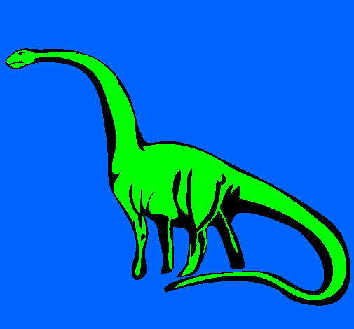 Desenho Mamenquissauro pintado por zxcvbnm