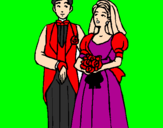 Desenho Marido e esposa III pintado por anónimo