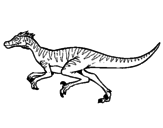 Desenho Velociráptor pintado por velocirraptor