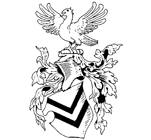 Desenho Escudo de armas e águia pintado por Desenho Floorball