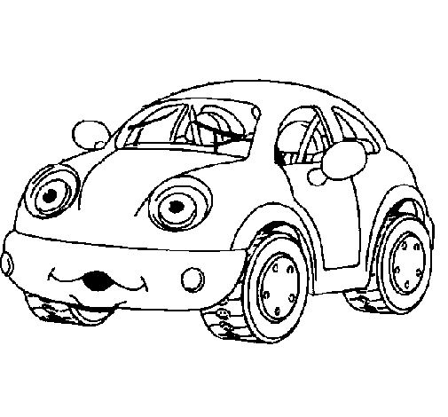 Desenho Herbie pintado por BIBI
