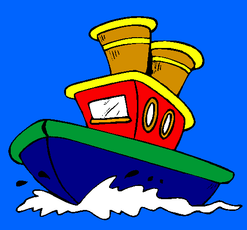 Barco no mar