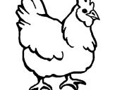 Desenho Galinha pintado por galinha pintadinha