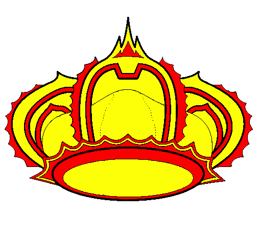 Desenho Corona pintado por thais