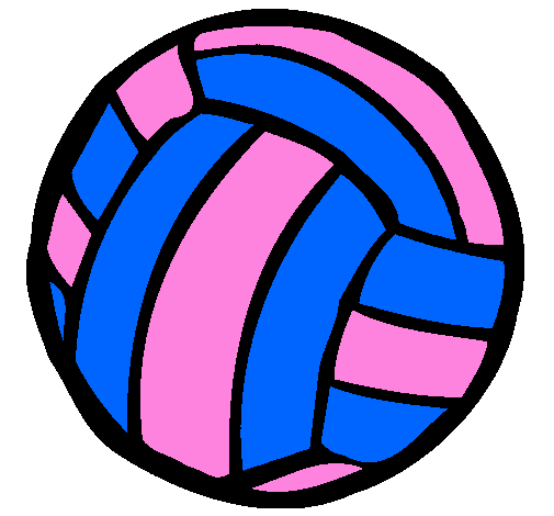 Desenho Bola de voleibol pintado por VOLEIBALL