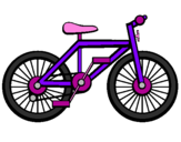 Desenho Bicicleta pintado por duda
