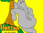 Desenho Horton pintado por stanley