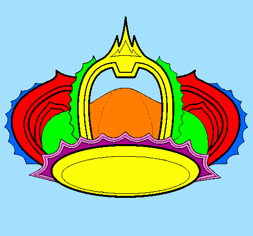 Desenho Corona pintado por gabriel alves