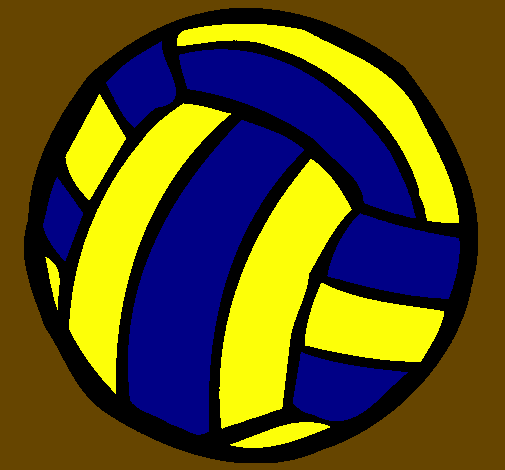 Desenho Bola de voleibol pintado por Yashir
