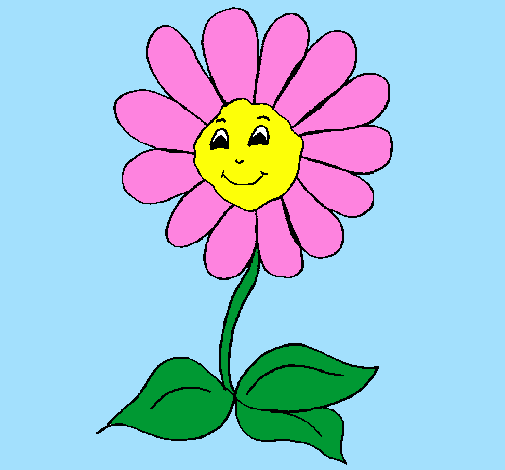 Flor feliz