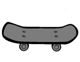 Desenho Skate II pintado por laishb