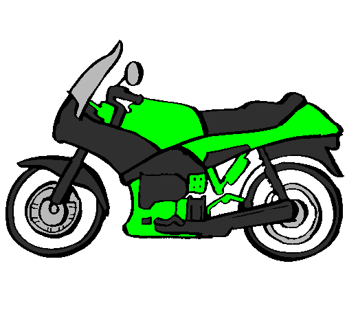 Desenho Motocicleta pintado por isaias silva
