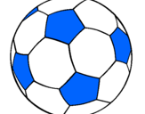 Desenho Bola de futebol II pintado por cristina