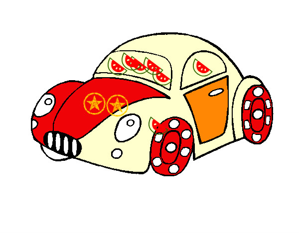 Desenho Carro de brinquedo pintado por TATIANE