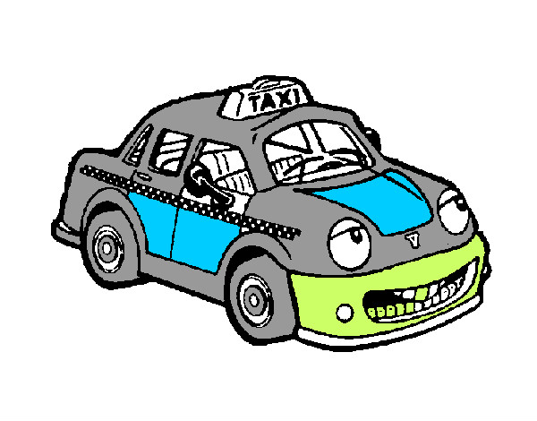 Desenho Herbie Taxista pintado por Eduhhhhh