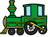 Desenho Comboio pintado por Raposa