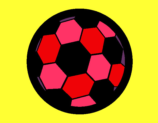 Desenho Bola de futebol III pintado por dred