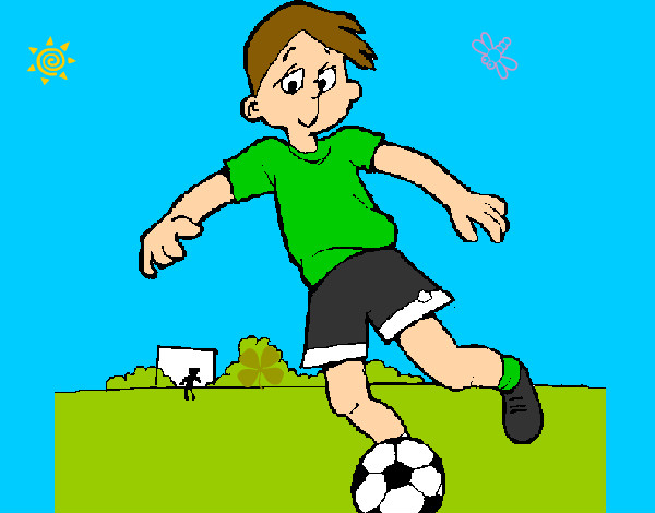Desenho Jogar futebol pintado por mar8car2