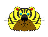 Desenho Tigre III pintado por TONYGROSSO