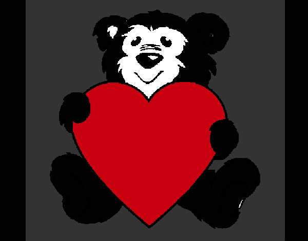 urso apaixonado