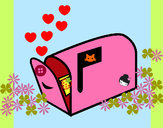 Desenho Caixa de correio pintado por SarahElen