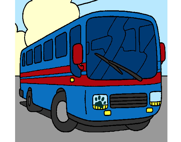 Desenho Autocarro pintado por Ghbit