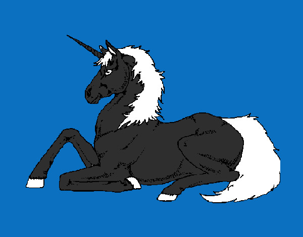 Unicornio negro