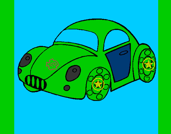 Desenho Carro de brinquedo pintado por leandro